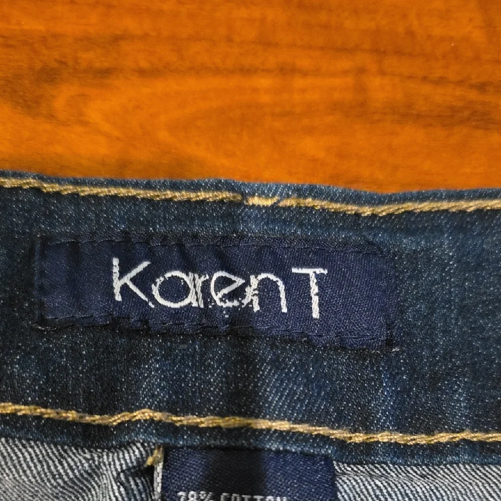 Classic Denim Pencil Skirt - Picture 3 of 4
